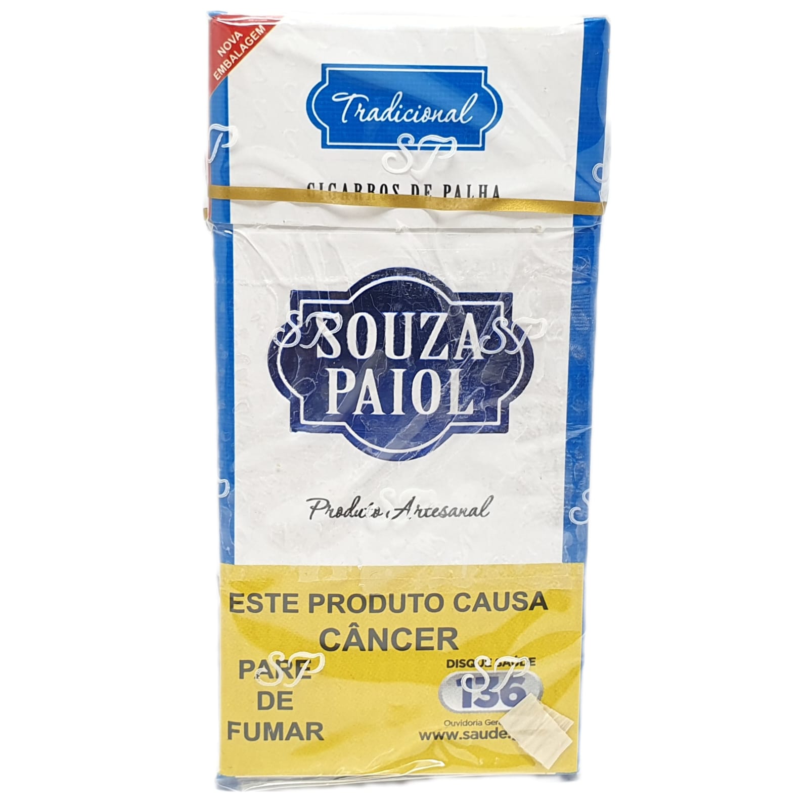 Foto do produto Cigarros de palha souza paiol