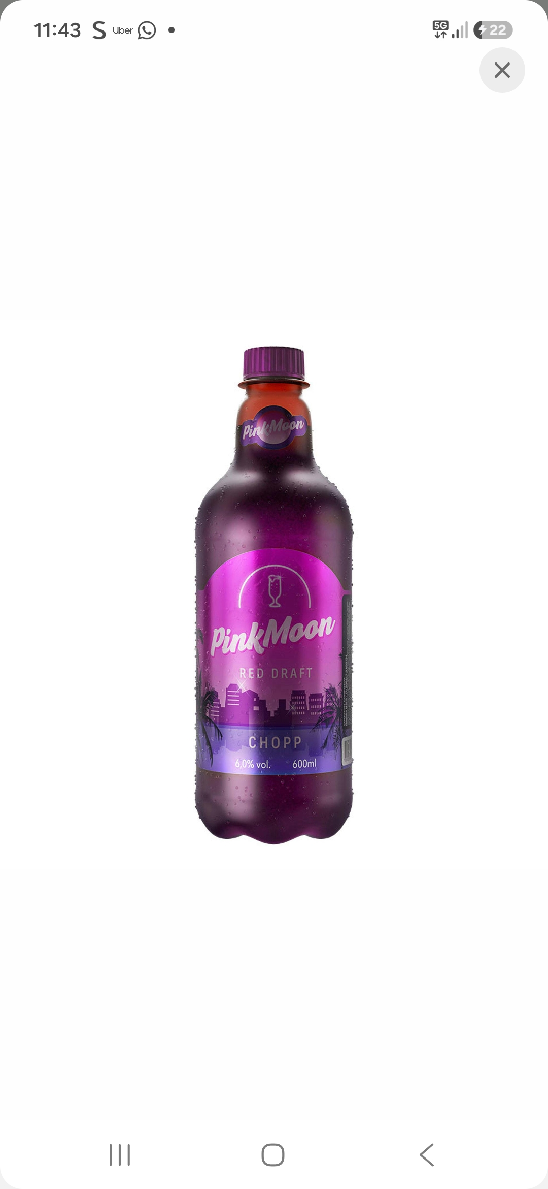 Foto do produto Pink Moon 600ml